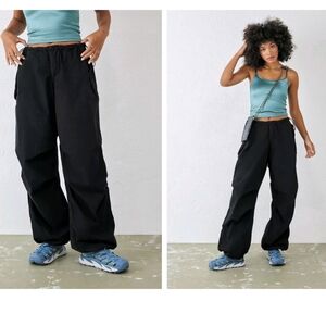 Iets Frans Urban Outfitters Women's Large Baggy Tech Pants Trousers
